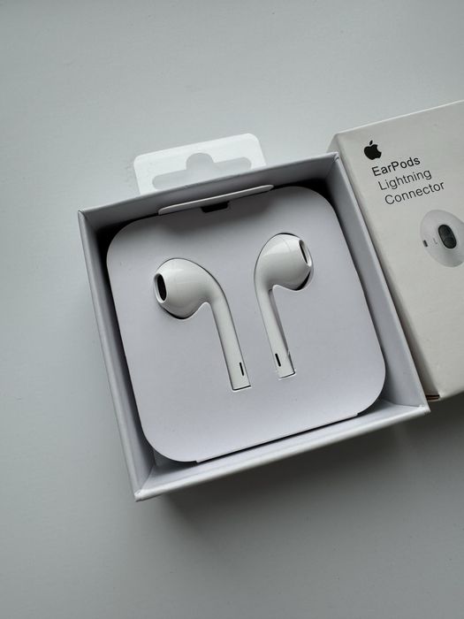 Наушники Apple EarPods Lightning 100% Оригинал Original ЕарПодс 3.5mm