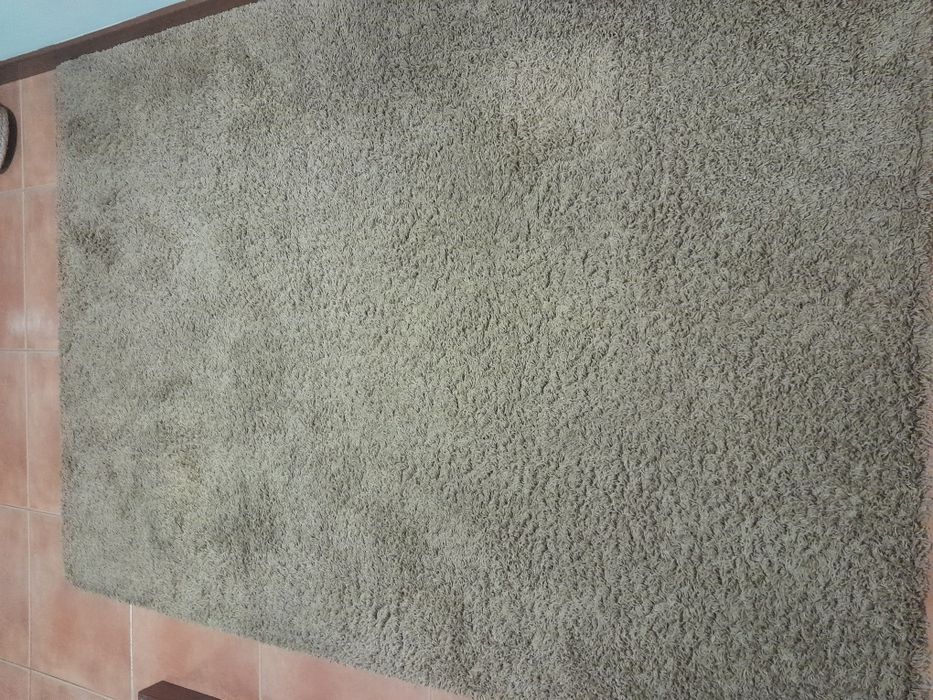 2  Carpetes grandes  lindíssimas  de veludo  C/ NOVAS