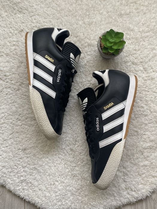 Мужские Кожаные Кроссовки Adidas Samba 43р(27.5см)