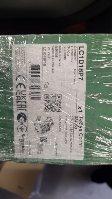 Stycznik mocy Schneider Electric TeSys D LC1D18P7