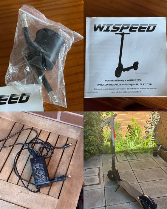 Trotinete Elétrica WISPEED T850 (Pouco Usada) | Electric Scooter