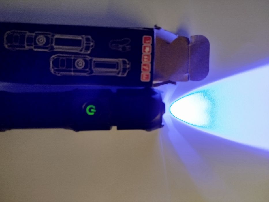 Nowa lamka UV 395 ładowana USB