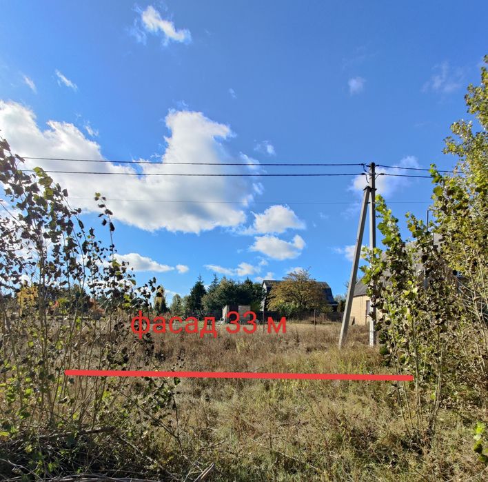 Продаж ділянки під забудову в мальовничому селищі Малютянка