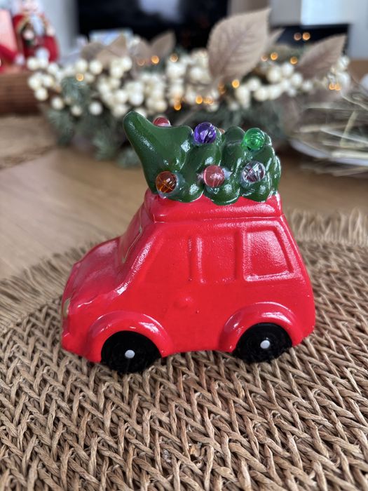 Ozdoba/figurka świąteczna autko