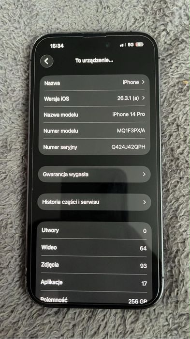 Iphone 14 pro 256gb