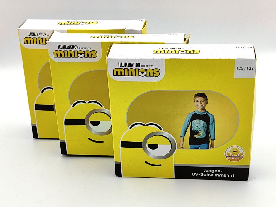 Chłopięca koszulka kąpielowa UV z motywem Minionków®