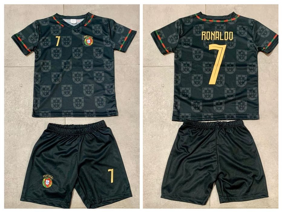 Conjunto Portugal Ronaldo  Criança