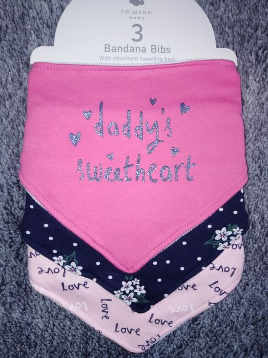 bandamka chusta dziewczęca Daddys nowa kolekcja 3 sztuki