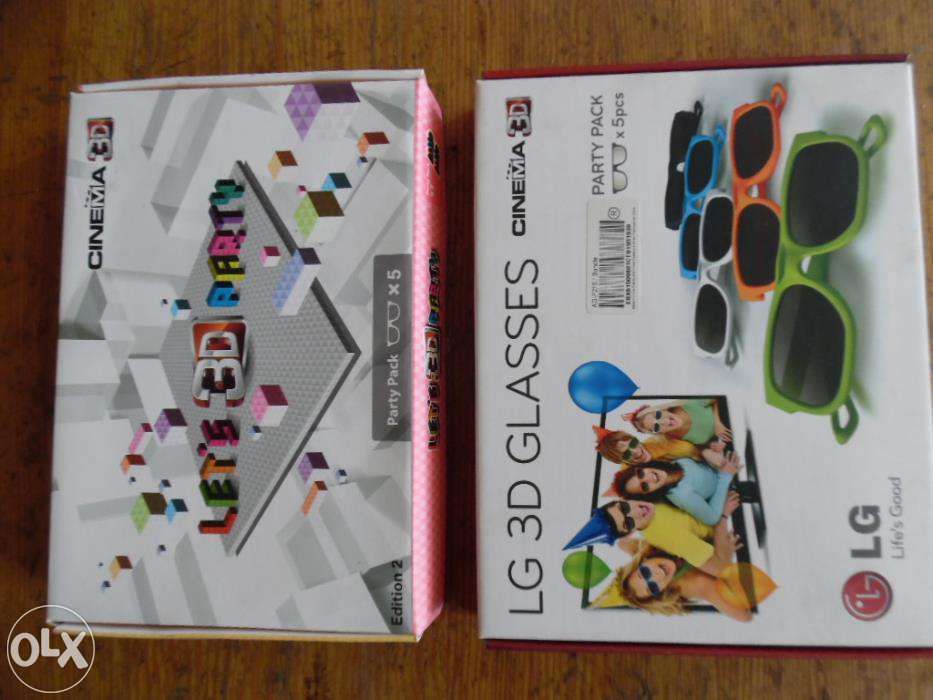 Okulary 3D LG Party Pack x 5