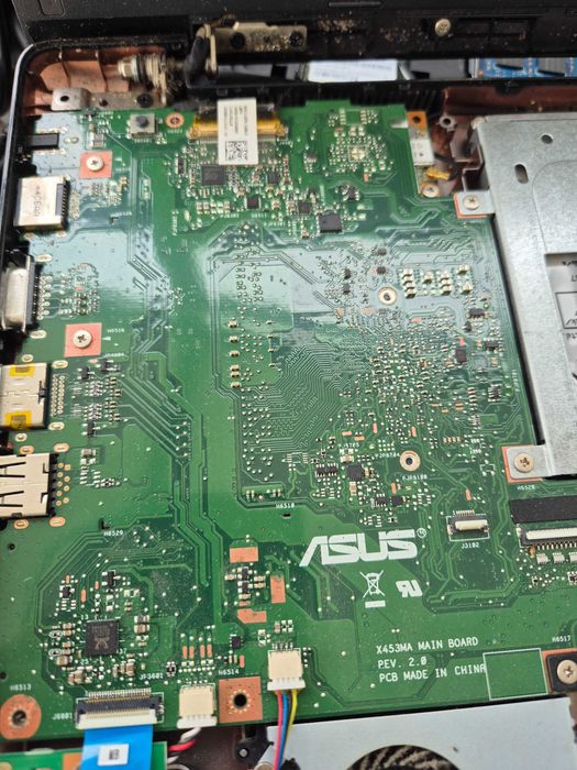 Motherboard asus X453M/F453U processador N2840, testada sem anomalia64729736594433120