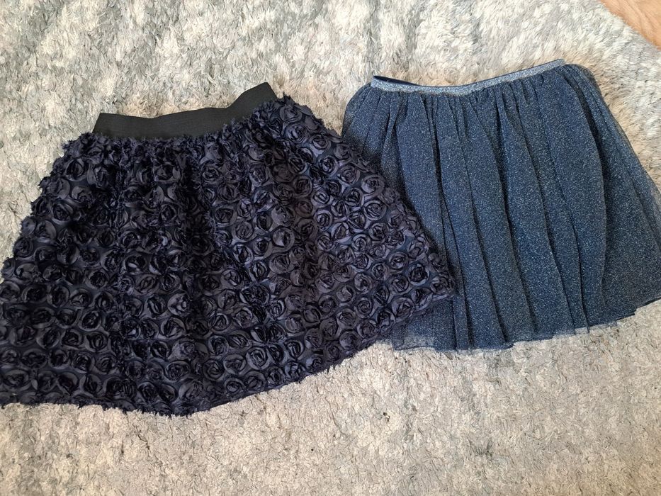 Spódnice tiulowa 134 granatowe
