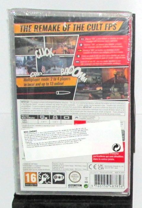 XIII Nintendo Switch Novo/Selado