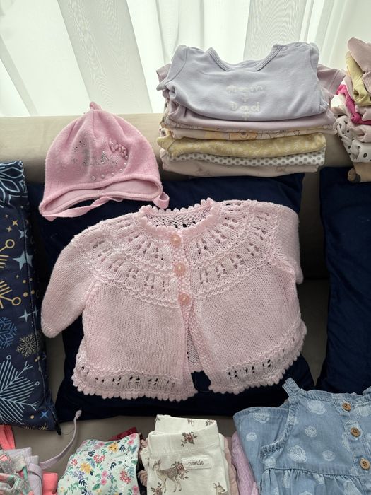 Zestaw dla dziewczynki 68, 53 sztuki