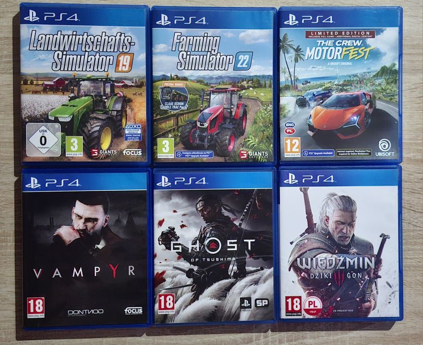 Farming simulator red dead mortal kombat Fifa  ps4 ps5 okazja