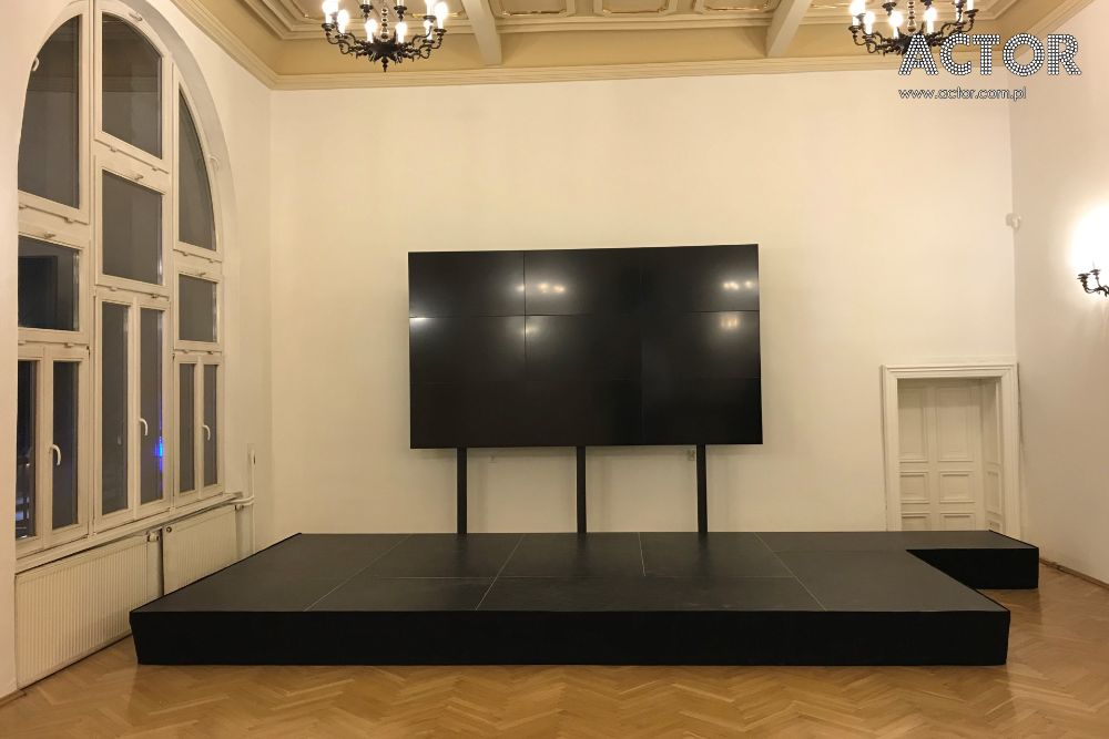 Podesty sceniczne scena wynajem podestów sceny wypożyczenie - KATOWICE