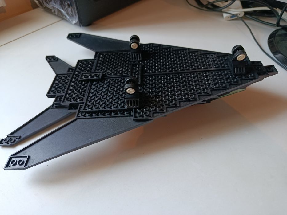 F 117 lego analog stealth aircraft