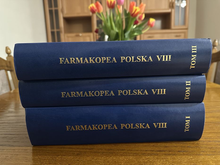 Farmakopea Polska VIII, tom 1-2-3, 2008r