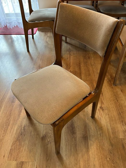 Stół + krzesła 6 szt. (PRL)