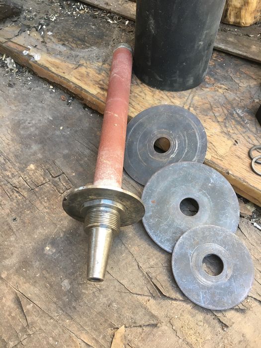 Шпиндель вместе с шлифовальными втулками для шлифовальных станков ЖЕТ