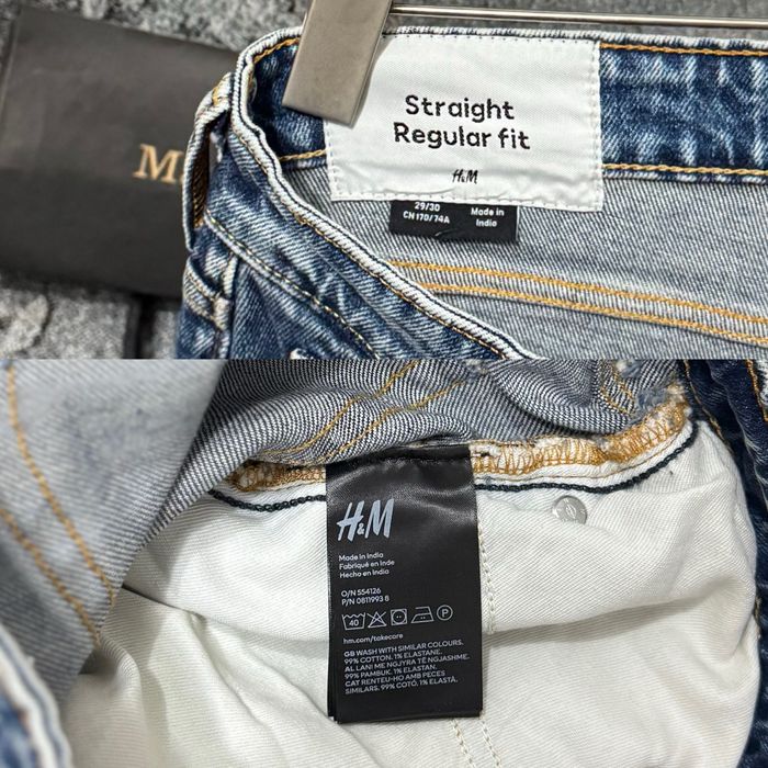 Джинси Штани H & M Straight Regular Fit