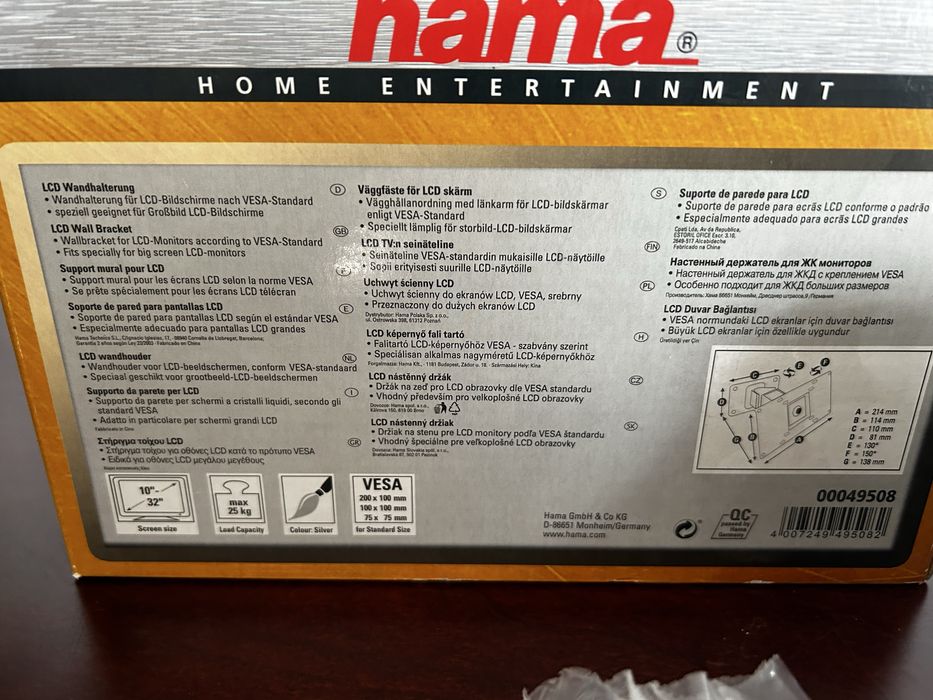 uchwyt do telewizora Hama