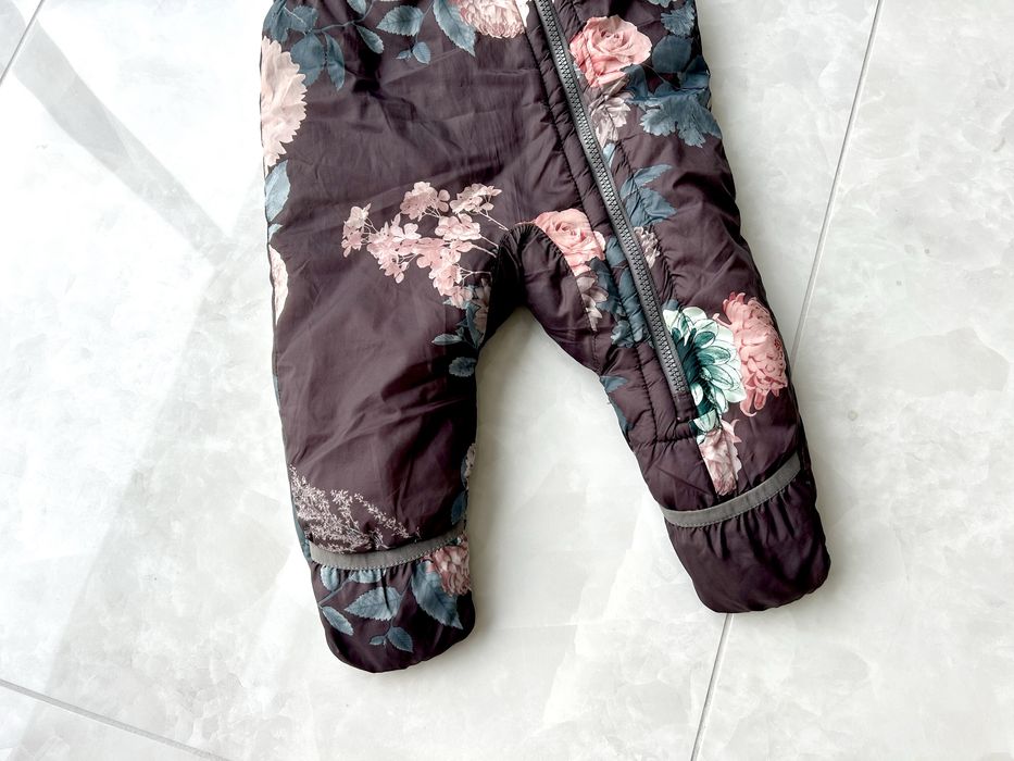 Zimowy kombinezon jednoczęściowy Lodger ciepły dziewczęcy  74 6-12m