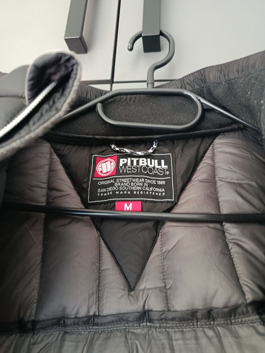 Kurtka puchowa męska Pitbull Light rozmiar M czarna