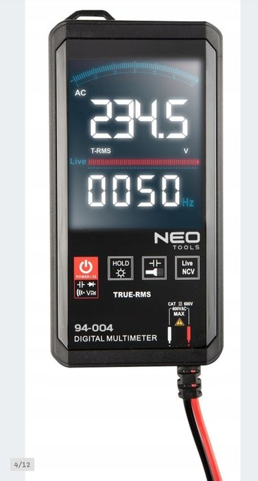 Miernik cyfrowy digital meter Neo Tools