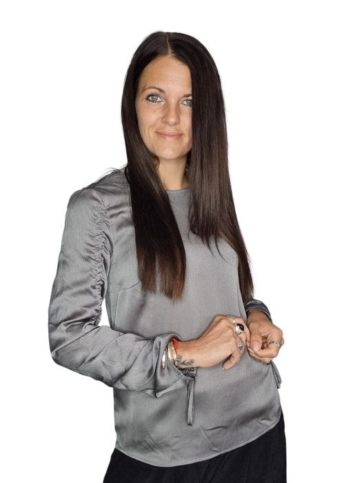 Szara nowa bluzka Hallhuber rozmiar xs 34