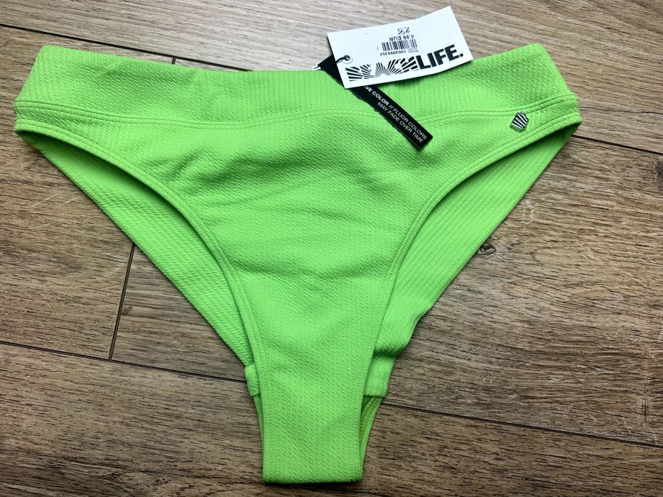 Neonowe majtki kąpielowe nowe S