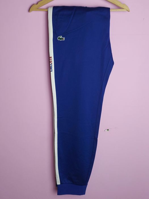 Spodnie dresowe Lacoste, niebieskie.