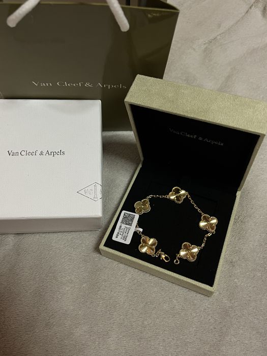 Bransoletka Van Cleef złota