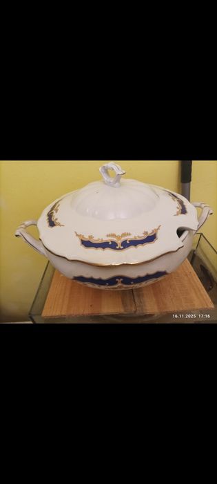 Waza obiadowa porcelana duża