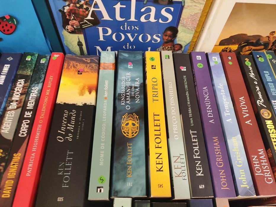 Harlan coben Ken follet livros