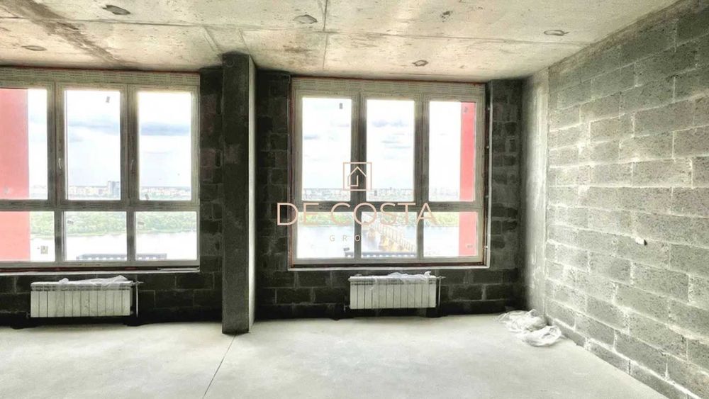 4К дворівнева квартира |123 м² | DOCK32 | Вид на Дніпро | БЕЗ%