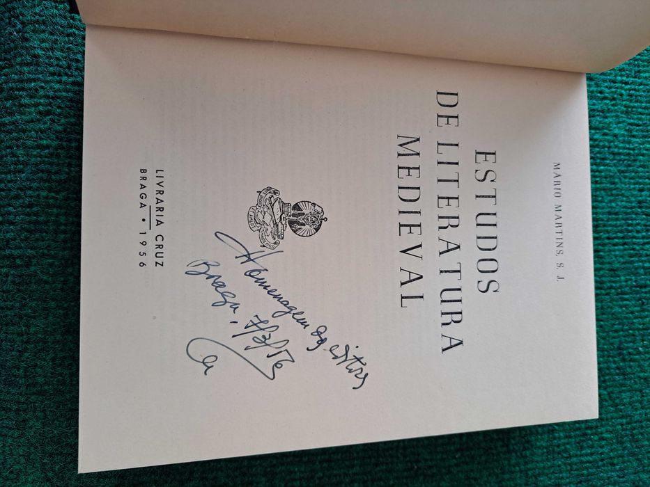 Estudos de Literatura Medieval - Mário Martins, S.J.