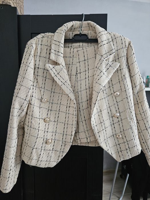 Komplet marynarka i spodenki 36