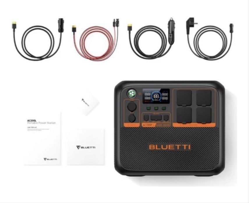 Зарядна станція Bluetti AC200PL. Нова, EU