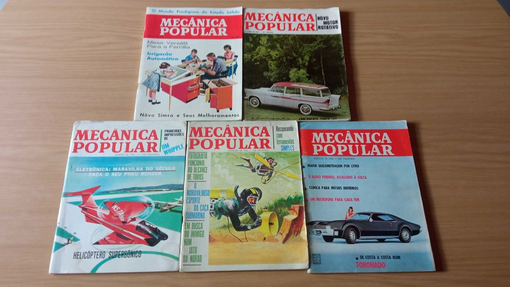 Revista Mecânica Popular, anos 50 e 60