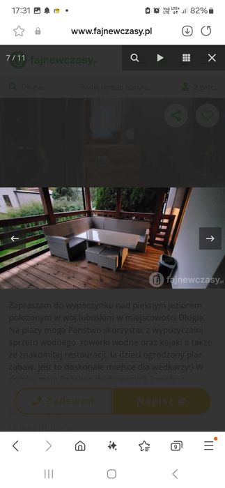 Domek caloroczny do wynajecia Boze Narodzenie !