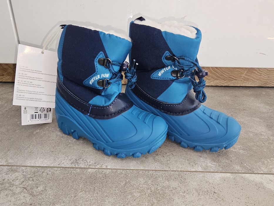 Buty nowe zimowe  świecące Lupilu 25