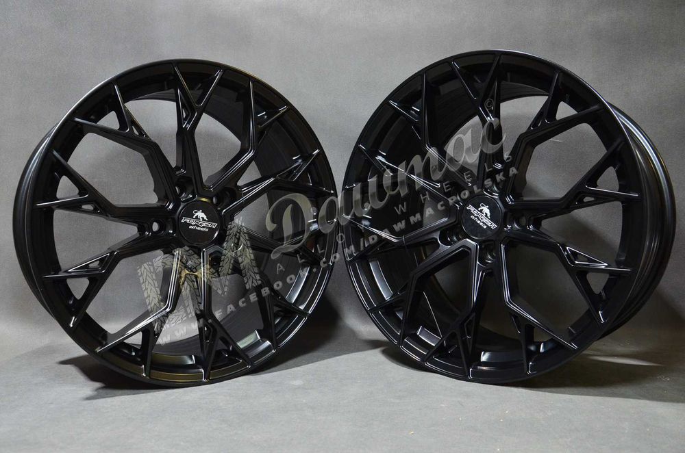 Felgi Forzza Titan 19" 8,5J ET32 + 9,5J ET38 5x120 Satin Black