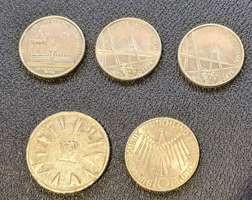 Moedas de Prata.