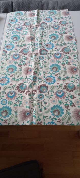 Welur tapicerski kwiaty łowickie na nerki torby plecaki