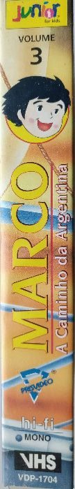 Marco - A caminho da Argentina (em VHS)