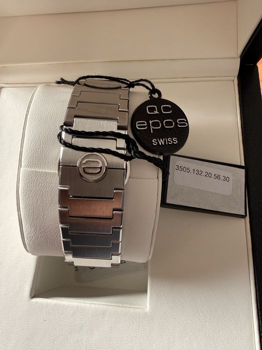 Zegarek męski Epos 3505 nowy, piękny sportowy szwajcar