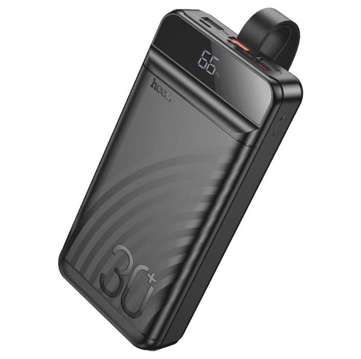 Power Bank Hoco J123B 30000mAh 22.5W PD20W Швидка зарядка + LED лампа