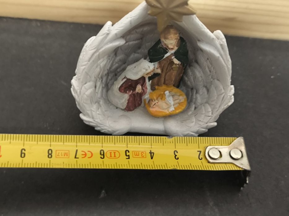 Mini Presépio "Asas de Anjo" - Peça Decorativa
Encantador mini presépi