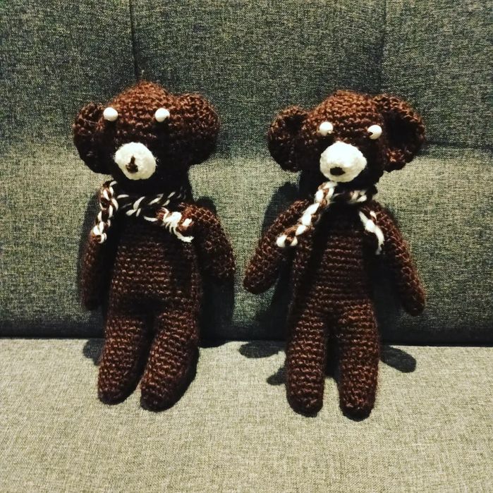 Miś ręcznie wykonany