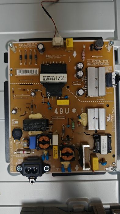Телевизор LG 49UK6300PLB на запчастини